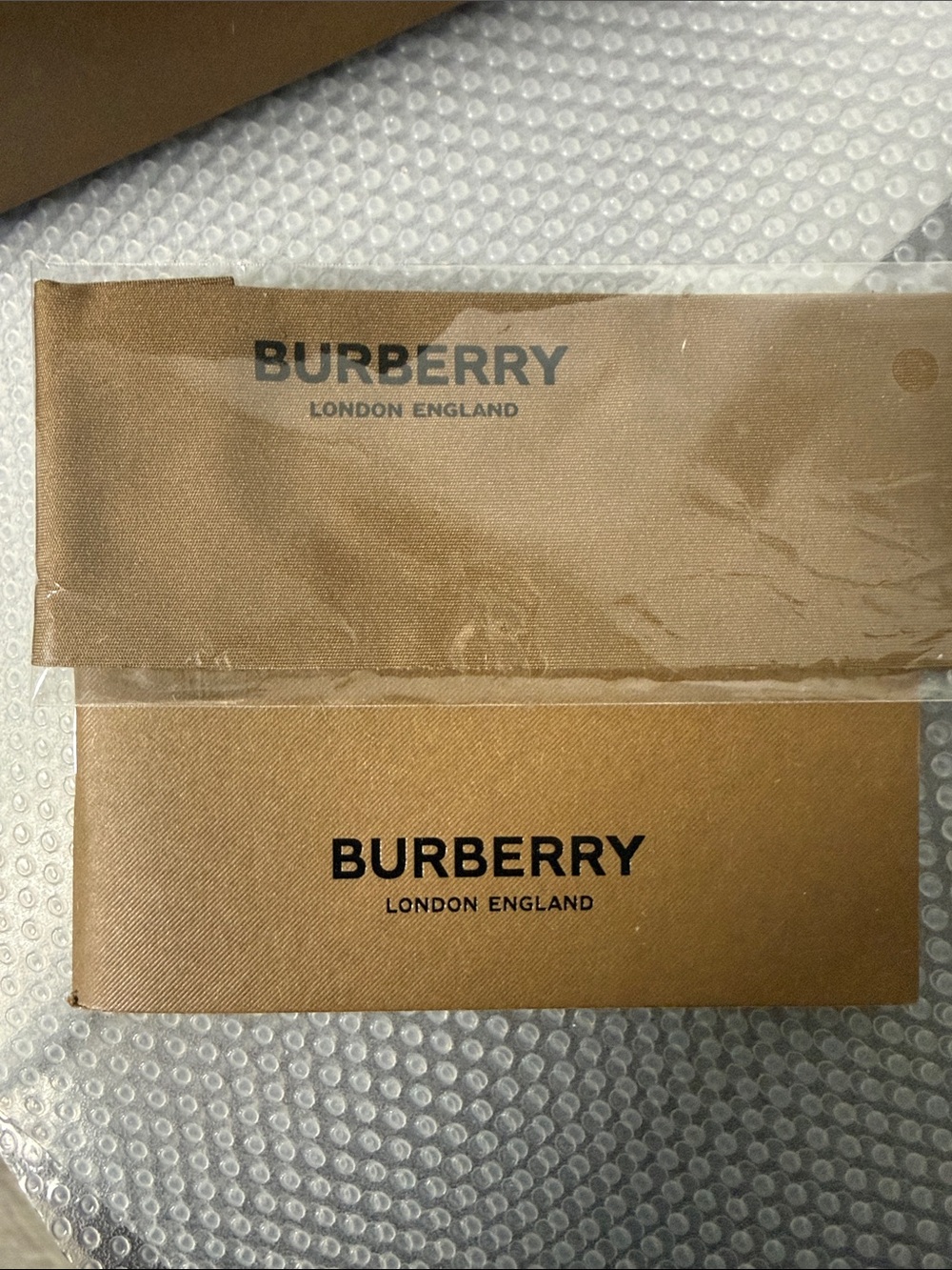 Burberry Tan/Brown Branded Gift Box new without tags. Full set - Picture 7 of 7